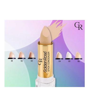 Classieler Facial Stick Golden Rose Stick Concealer tone 01 - Buy Online on GoSupps.com