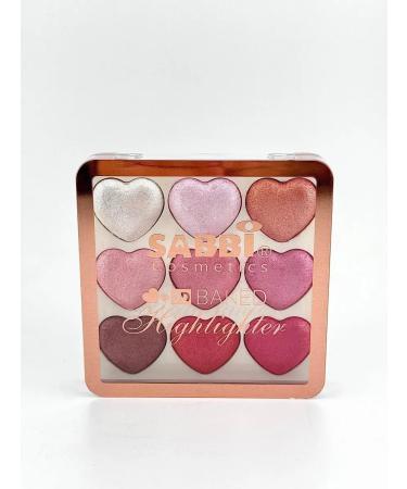Dubai shop Palette shadows Bright big cute heart 3d - Buy Online on GoSupps.com