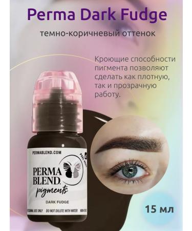 Perma Blend Dark Fudge eyebrow tattoo