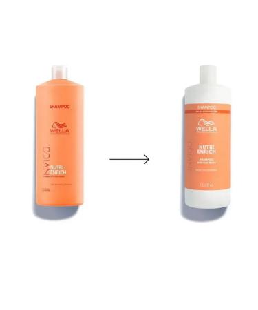 WELLA Invigo Nutri-Enrich Moisturizing Hair Shampoo 1l - Buy Online on GoSupps.com