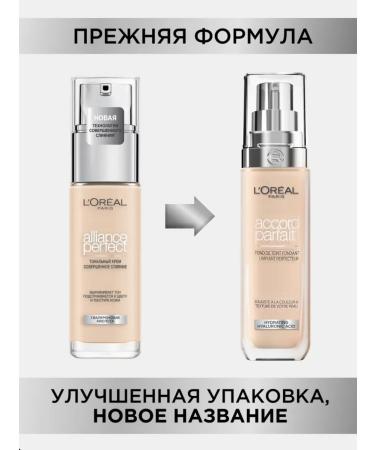 L'Or al Paris Tonal Cream Alliance Perfect 30 ml 2n vanilla - Buy Online on GoSupps.com