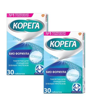 Korega Set of Tabs Bioformula for Dentures Cleaning - Buy Online on GoSupps.com
