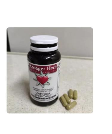 Kroeger Herb Co Kroeger Herb Candida Liver Care - 100 Vegetarian Capsules - Buy Online on GoSupps.com