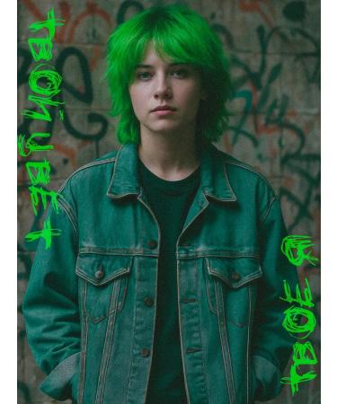 Bad Girl Direct -action pigment neon green 150ml - Buy Online on GoSupps.com