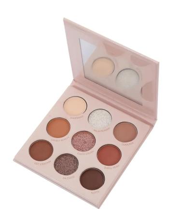 FARRES cosmetics Feature shadows palette shiny matte nude - Buy Online on GoSupps.com