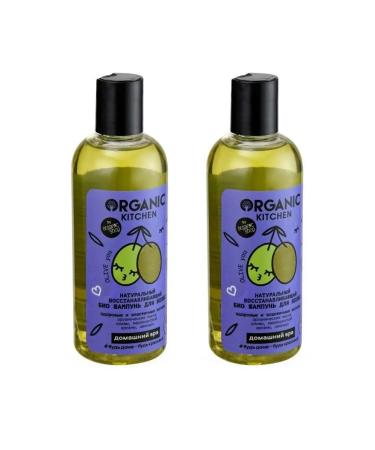 Organic Kitchen Hair shampoo restoring moisturizer 2x270 ml - Buy Online on GoSupps.com