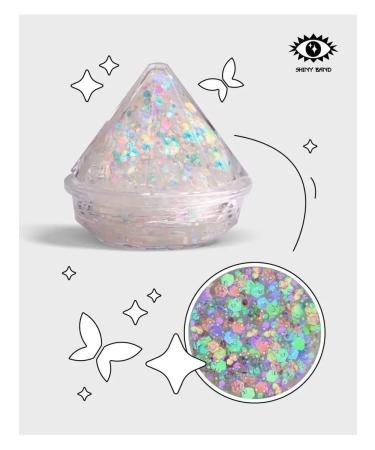 SHINY BAND Gel glitter for the face and body (aura) - Buy Online on GoSupps.com