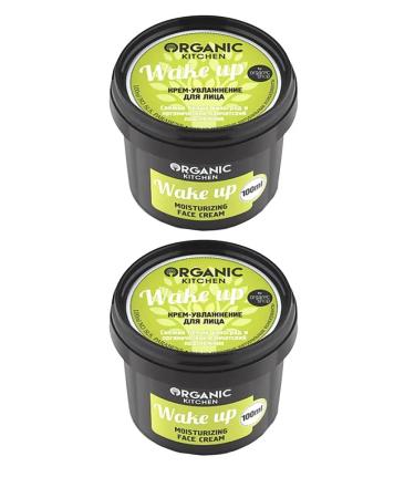 Organic Kitchen Face cream moisturizing nutrient anti -aging 2x100ml