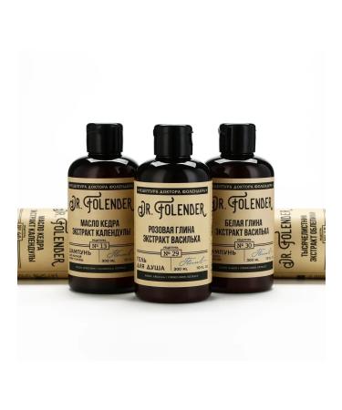 DR FOLENDER Shampoo with white clay and cornflower deep purification - Buy Online on GoSupps.com