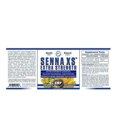 Hi-Tech Pharmaceuticals Senna XS Extra Strength 100 US Hi-Tech tablets - Buy Online on GoSupps.com