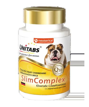 UNITABS Slimcomplex with L-Cartinitis for dogs 100 tab