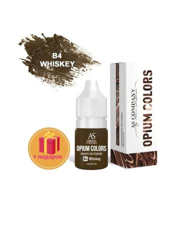 AS COMPANY BY ALINA SHAKHOVA AS-Company B4 Whiskey (Opium Colors) Permanent Eyebrow Makeup Pigment 6ml