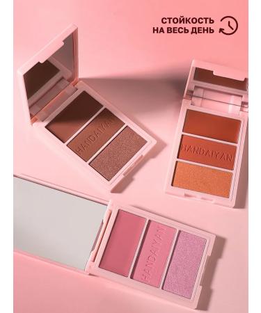 Blushmy Palette for contouring 3 in 1 - Buy Online on GoSupps.com