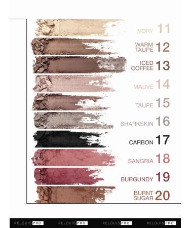 RELOUIS Eyeshadow Matte mature shadow tone 13 - Buy Online on GoSupps.com