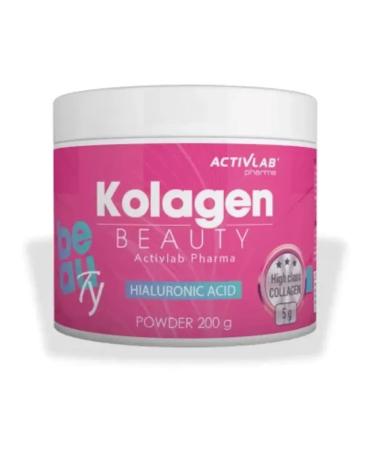 ActivLab Collagen Powder Collagen Beauty 200 g of strawberries-rally