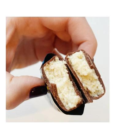 Bombbar Batonchik Glazir Coconut Cake 40g (12pcs) - Buy Online on GoSupps.com