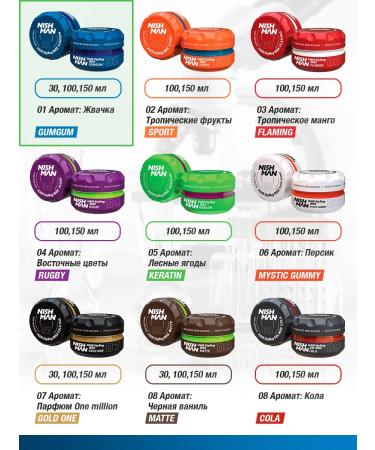 NISHMAN Hair styling 01 gumgum 100 ml - Buy Online on GoSupps.com