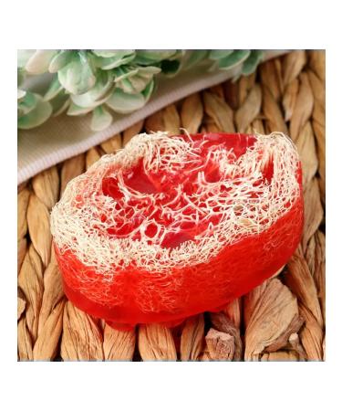 Dobroparov Massage soap with Luffa "Cherry Strael" - Buy Online on GoSupps.com