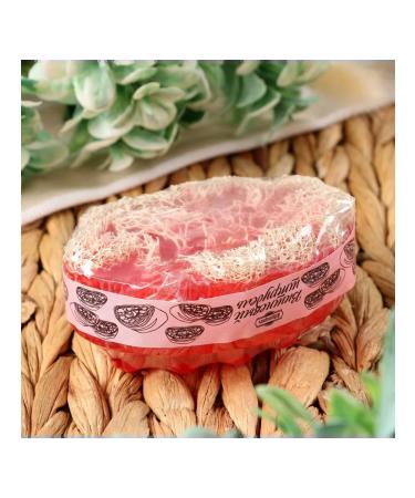 Dobroparov Massage soap with Luffa "Cherry Strael" - Buy Online on GoSupps.com