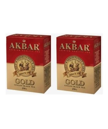 AKBAR Black Medium -Selistan Gold 250 g 2 pcs