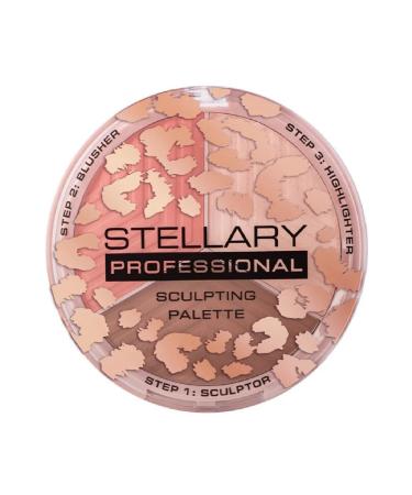 Stellary Palette for contouring 3 in 1 Face Sculptor 01