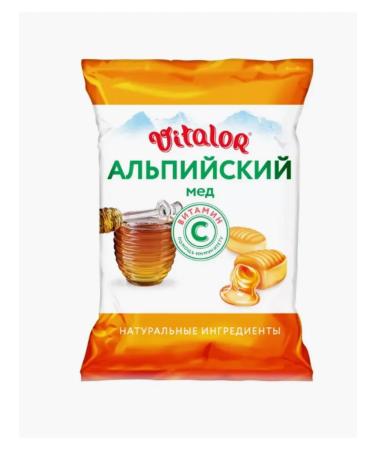 Home medicine cabinet Grass -based candies with vit. C (alpine honey) 60 g - Buy Online on GoSupps.com