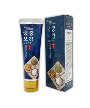 MUKUNGHWA Gel toothpaste Xyldent with salt - Buy Online on GoSupps.com
