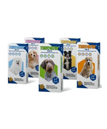 Tixfli 500 mg tablet (Bratevet) for dogs of medium rocks 10-20 kg - Buy Online on GoSupps.com
