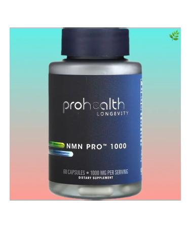 ProHealth Longevity Beta-Nikotinamide Mononucleotide NMN Pro 500 mg 60 capsules