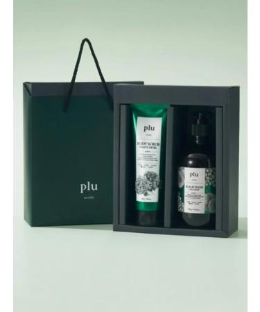 Plus Body care set (scrub 200g + scrub-gel 500g)