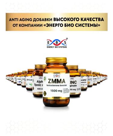 Energy Bio Systems ZMMA Zinc Arginate Testobuster 90 Capsules - Buy Online on GoSupps.com