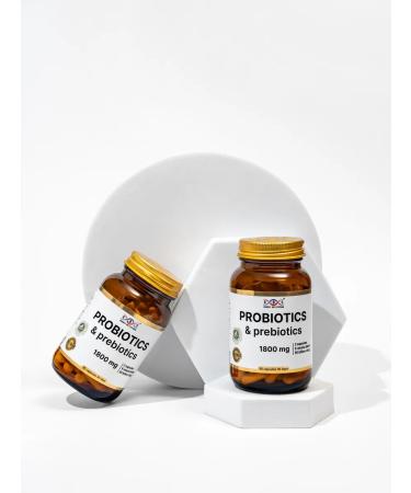 Energy Bio Systems Probiotics and prebiotics 1800 mg 90 capsules - Buy Online on GoSupps.com