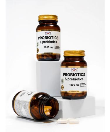 Energy Bio Systems Probiotics and prebiotics 1800 mg 90 capsules - Buy Online on GoSupps.com