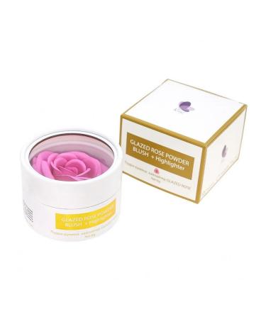 Rosel Cosmetics Glazedrose cream blush and highlighter in a shade of delicate rose - Buy Online on GoSupps.com