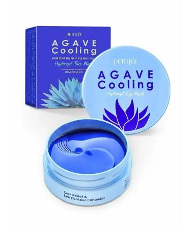 Petitfee Cooling hydrogel patches for the eyes with agave extract - Buy Online on GoSupps.com