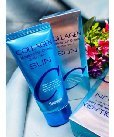 ENOUGH COLLAGEN SUN CREAMENT COLLAGEN SPF50+ - Buy Online on GoSupps.com