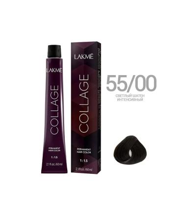 Lakme Collage Cream-paint 55 00 Light brown-haired intensive 60 ml - Buy Online on GoSupps.com