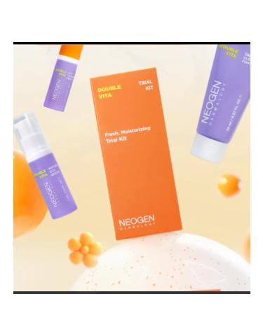NEOGEN Set of miniature for the radiance of the skin Double vita - Buy Online on GoSupps.com