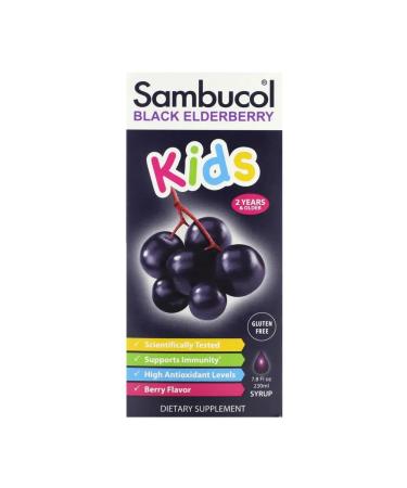 Sambucol Black elderberry sir children from 2 years old the taste of berries 120 ml