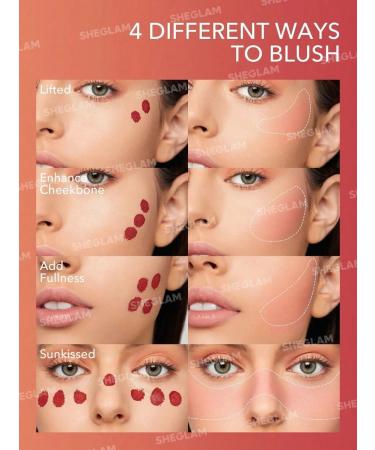 SHEGLAM Bloss for the face of lips and eyes 3B1 - Rose Rital - Buy Online on GoSupps.com