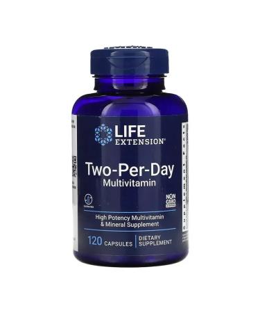Life extension Vitamin complex for men and women Two-Per-Day