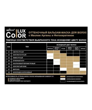 Belita Tint balm-mask for hair tone 23 dark corn - Buy Online on GoSupps.com