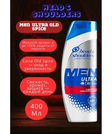 Head & Shoulders Old Spice 400 ml shampoo - Buy Online on GoSupps.com