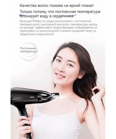 Hair hair dryer BHC020 2100 watts number of nozzles 1 black and gray - Buy Online on GoSupps.com