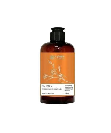 Family Cosmetics Shampoo and shower gel Ambra and vanilla 470 ml 2 pieces - Buy Online on GoSupps.com