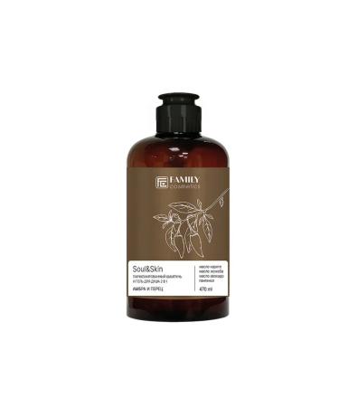 Family Cosmetics Shampoo and shower gel Soul skin amber and pepper 470 ml 2 pcs - Buy Online on GoSupps.com