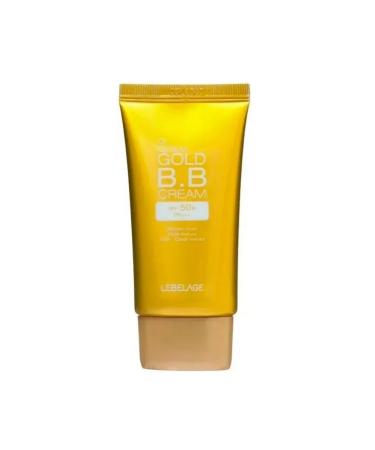 Lebelage BB-cream moisturizer with gold SPF 50+ PA +++ 30 ml - Buy Online on GoSupps.com