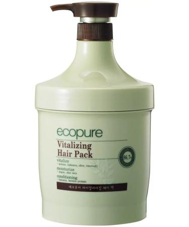 ecopure Hair mask Vitalizing Hair Pack 1000 ml - Buy Online on GoSupps.com