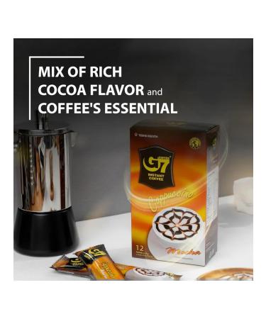 TRUNG NGUYEN Vietnamese soluble coffee Cappuccino mocha 3 packs - Buy Online on GoSupps.com