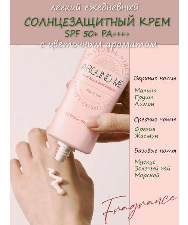 WELCOS Sun cream SPF 50+ RA ++++ with floral aroma